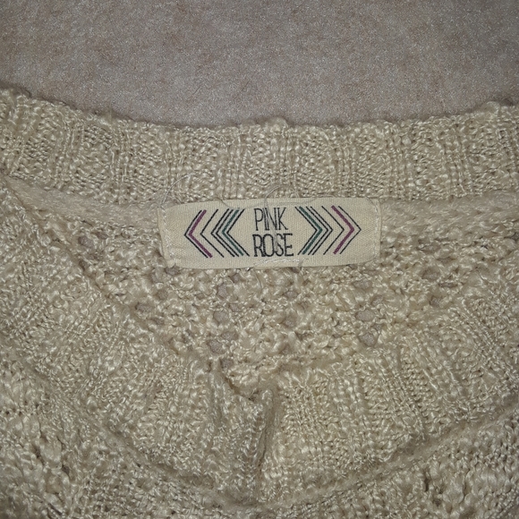 Pink Rose Sweater - Picture 3 of 3